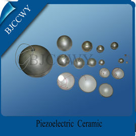 गोलाकार Piezo सिरेमिक तत्व Piezoelectric सिरेमिक सामग्री