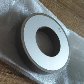 सरल हल्के Piezo सिरेमिक प्लेट अनुकूलित आकार Piezo सिरेमिक अंगूठी