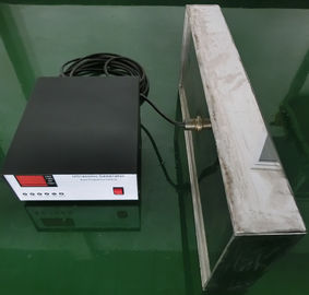 टैंक की सफाई के लिए धातु बॉक्स जनरेटर इमर्सिबल अल्ट्रासोनिक ट्रांसड्यूसर